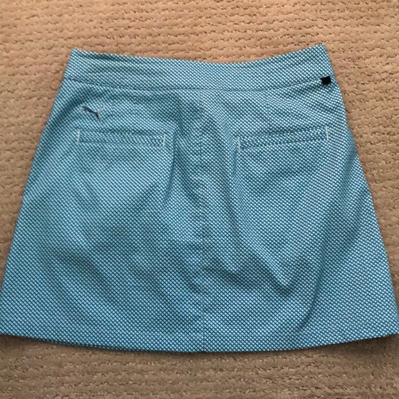 Blue PUMA golf skirt - Picture 2 of 4